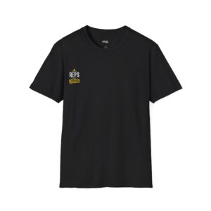 Reps Over Excuses Gym T-Shirt | Lightweight Motivational Training Tee