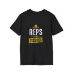 Reps Over Excuses Gym T-Shirt | Lightweight Motivational Training Tee - Image 2