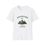 Adventure Mountain T-Shirt — "Time to Explore" Outdoor Graphic Tee