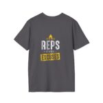 Reps Over Excuses Gym T-Shirt | Lightweight Motivational Training Tee - Image 18