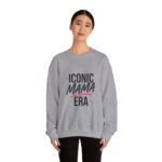 Iconic Mama Era Sweatshirt | minimalist mom sweatshirt, typographic mom tee - Image 16