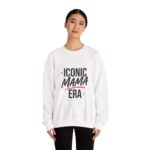 Iconic Mama Era Sweatshirt | minimalist mom sweatshirt, typographic mom tee - Image 4