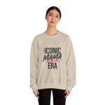 Iconic Mama Era Sweatshirt | minimalist mom sweatshirt, typographic mom tee - Image 12