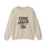 Iconic Mama Era Sweatshirt | minimalist mom sweatshirt, typographic mom tee - Image 9