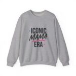 Iconic Mama Era Sweatshirt | minimalist mom sweatshirt, typographic mom tee - Image 13