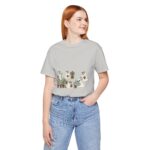 Plant Club T-Shirt — Cute Cartoon Plants & Ghosts Graphic Tee - Image 2