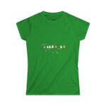Spring Bird Lineup Women's Tee — Cute Pastel Songbirds on a Branch - Image 5