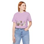 Plant Club T-Shirt — Cute Cartoon Plants & Ghosts Graphic Tee - Image 6
